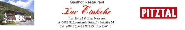 Gasthof Restaurant zur Einkehr